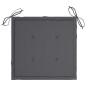 vidaXL Sedie da Pranzo da Giardino con Cuscini 3 pz Massello di Acacia vidaXL Sedie da Pranzo da Giardino con Cuscini 3 pz Massello di Acacia