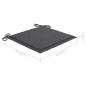 vidaXL Sedie da Pranzo da Giardino con Cuscini 3 pz Massello di Acacia vidaXL Sedie da Pranzo da Giardino con Cuscini 3 pz Massello di Acacia