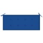 vidaXL Panca da Giardino 3 Posti con Cuscino 150cm Grigia in Eucalipto vidaXL Panca da Giardino 3 Posti con Cuscino 150cm Grigia in Eucalipto
