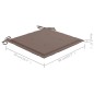 vidaXL Sedie da Giardino con Cuscini 4 pz in Massello di Acacia vidaXL Sedie da Giardino con Cuscini 4 pz in Massello di Acacia