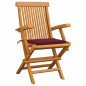 vidaXL Sedie Giardino con Cuscini Rosso Vino 2 pz Legno Massello Teak vidaXL Sedie Giardino con Cuscini Rosso Vino 2 pz Legno Massello Teak