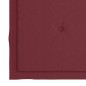 vidaXL Sedie Giardino con Cuscini Rosso Vino 2 pz Legno Massello Teak vidaXL Sedie Giardino con Cuscini Rosso Vino 2 pz Legno Massello Teak