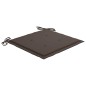 vidaXL Sedie da Giardino 2 pz e Cuscini Grigio Talpa Massello di Teak vidaXL Sedie da Giardino 2 pz e Cuscini Grigio Talpa Massello di Teak