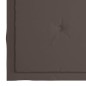 vidaXL Sedie da Giardino 2 pz e Cuscini Grigio Talpa Massello di Teak vidaXL Sedie da Giardino 2 pz e Cuscini Grigio Talpa Massello di Teak