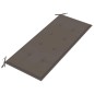 vidaXL Panca da Giardino con Cuscino 120 cm in Bambù vidaXL Panca da Giardino con Cuscino 120 cm in Bambù