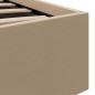 vidaXL Giroletto Idraulico con LED Cappuccino Similpelle 120x200cm vidaXL Giroletto Idraulico con LED Cappuccino Similpelle 120x200cm