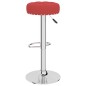 vidaXL Sgabelli da Bar 2 pz Rosso Vino in Tessuto vidaXL Sgabelli da Bar 2 pz Rosso Vino in Tessuto