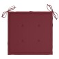 vidaXL Sedie da Giardino Pieghevoli 2pz con Cuscini in Massello Acacia vidaXL Sedie da Giardino Pieghevoli 2pz con Cuscini in Massello Acacia