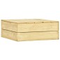 vidaXL Set Divani da Giardino 3 pz con Cuscini Legno Pino Impregnato vidaXL Set Divani da Giardino 3 pz con Cuscini Legno Pino Impregnato