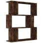 vidaXL Libreria/Divisorio Rovere Fumo 80x24x96 cm in Legno Multistrato vidaXL Libreria/Divisorio Rovere Fumo 80x24x96 cm in Legno Multistrato