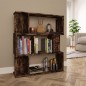 vidaXL Libreria/Divisorio Rovere Fumo 80x24x96 cm in Legno Multistrato vidaXL Libreria/Divisorio Rovere Fumo 80x24x96 cm in Legno Multistrato