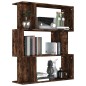 vidaXL Libreria/Divisorio Rovere Fumo 80x24x96 cm in Legno Multistrato vidaXL Libreria/Divisorio Rovere Fumo 80x24x96 cm in Legno Multistrato