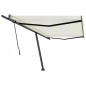 vidaXL Tenda da Sole Manuale Autoportante 500x300 cm Crema vidaXL Tenda da Sole Manuale Autoportante 500x300 cm Crema