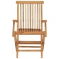vidaXL Sedie da Giardino con Cuscini Neri 8pz Legno Massello di Teak vidaXL Sedie da Giardino con Cuscini Neri 8pz Legno Massello di Teak
