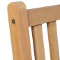 vidaXL Sedie da Giardino 6 pz con Cuscini Rossi in Massello di Teak vidaXL Sedie da Giardino 6 pz con Cuscini Rossi in Massello di Teak