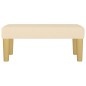 Panca Crema 70x30x30 cm in Tessuto Panca Crema 70x30x30 cm in Tessuto