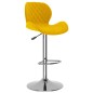vidaXL Sgabelli da Bar 2 pz Giallo Senape in Velluto vidaXL Sgabelli da Bar 2 pz Giallo Senape in Velluto