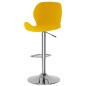 vidaXL Sgabelli da Bar 2 pz Giallo Senape in Velluto vidaXL Sgabelli da Bar 2 pz Giallo Senape in Velluto