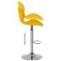 vidaXL Sgabelli da Bar 2 pz Giallo Senape in Velluto vidaXL Sgabelli da Bar 2 pz Giallo Senape in Velluto