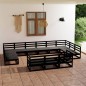 vidaXL Set Divani da Giardino 13 pz in Legno Massello di Pino