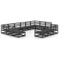 vidaXL Set Divani da Giardino 13 pz in Legno Massello di Pino