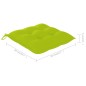 vidaXL Sedie da Pranzo da Esterni con Cuscini 4 pz Massello di Acacia vidaXL Sedie da Pranzo da Esterni con Cuscini 4 pz Massello di Acacia