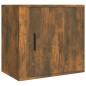 Comodino a Muro Rovere Fumo 50x30x47 cm Comodino a Muro Rovere Fumo 50x30x47 cm