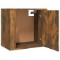 Comodino a Muro Rovere Fumo 50x30x47 cm Comodino a Muro Rovere Fumo 50x30x47 cm