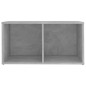 vidaXL Set Mobile TV 6 pz Grigio Cemento in Legno Multistrato vidaXL Set Mobile TV 6 pz Grigio Cemento in Legno Multistrato