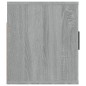 Mobile Porta TV a Parete grigio sonoma 100x34,5x40 cm