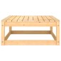 vidaXL Set Salotto Giardino 7 pz Cuscini Antracite Legno Massello Pino vidaXL Set Salotto Giardino 7 pz Cuscini Antracite Legno Massello Pino
