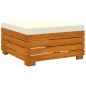 vidaXL Set Divani da Giardino 6 pz con Cuscini in Massello di Acacia vidaXL Set Divani da Giardino 6 pz con Cuscini in Massello di Acacia