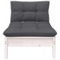 vidaXL Set Salotto da Giardino 7pz con Cuscini Legno Massello di Pino