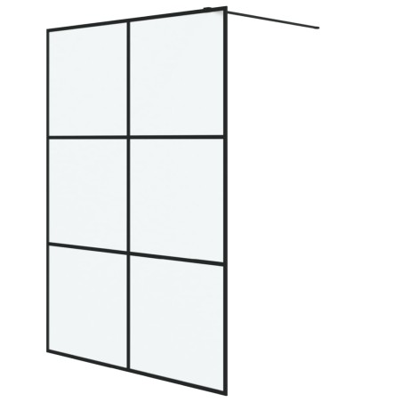 vidaXL Parete Doccia Walk in 140x195 cm Vetro Smerigliato ESG