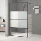 vidaXL Parete Doccia Walk in 115x195 cm Vetro Semi Smerigliato ESG vidaXL Parete Doccia Walk in 115x195 cm Vetro Semi Smerigliato ESG