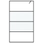 vidaXL Parete Doccia Walk in 115x195 cm Vetro Semi Smerigliato ESG vidaXL Parete Doccia Walk in 115x195 cm Vetro Semi Smerigliato ESG