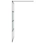 vidaXL Parete Doccia Walk in 115x195 cm Vetro Semi Smerigliato ESG vidaXL Parete Doccia Walk in 115x195 cm Vetro Semi Smerigliato ESG