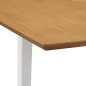 vidaXL Tavolo da Pranzo Estensibile Bianco (80-120)x80x74 cm in MDF vidaXL Tavolo da Pranzo Estensibile Bianco (80-120)x80x74 cm in MDF