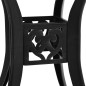 vidaXL Tavolo da Giardino Nero 78x78x72 cm in Alluminio Pressofuso vidaXL Tavolo da Giardino Nero 78x78x72 cm in Alluminio Pressofuso