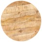 vidaXL Tavolino da Bistrot Rotondo Ø60x75 cm in Legno di Mango Grezzo vidaXL Tavolino da Bistrot Rotondo Ø60x75 cm in Legno di Mango Grezzo