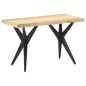 vidaXL Tavolo da Pranzo 120x60x76 cm in Legno Massello di Mango vidaXL Tavolo da Pranzo 120x60x76 cm in Legno Massello di Mango