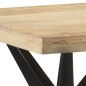 vidaXL Tavolo da Pranzo 120x60x76 cm in Legno Massello di Mango vidaXL Tavolo da Pranzo 120x60x76 cm in Legno Massello di Mango