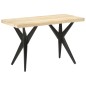 vidaXL Tavolo da Pranzo 120x60x76 cm in Legno Massello di Mango vidaXL Tavolo da Pranzo 120x60x76 cm in Legno Massello di Mango