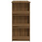 vidaXL Tavolino da Bar con Ripiani Marrone Rovere 102x50x103,5 cm vidaXL Tavolino da Bar con Ripiani Marrone Rovere 102x50x103,5 cm