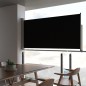vidaXL Tenda da Sole Laterale Retrattile 120 x 300 cm Nera vidaXL Tenda da Sole Laterale Retrattile 120 x 300 cm Nera
