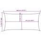 vidaXL Vela Parasole 160 g/m² Grigio Talpa 2x3,5 m in HDPE vidaXL Vela Parasole 160 g/m² Grigio Talpa 2x3,5 m in HDPE