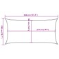 vidaXL Vela Parasole 160 g/m² Arancione 2x3,5 m in HDPE vidaXL Vela Parasole 160 g/m² Arancione 2x3,5 m in HDPE