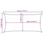vidaXL Vela Parasole 160 g/m² Gialla 2,5x4,5 m in HDPE vidaXL Vela Parasole 160 g/m² Gialla 2,5x4,5 m in HDPE
