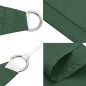 vidaXL Parasole a Vela Oxford Rettangolare 2x3,5 m Verde Scuro vidaXL Parasole a Vela Oxford Rettangolare 2x3,5 m Verde Scuro