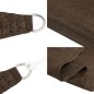 vidaXL Vela Parasole 160 g/m² Marrone 3x4 m in HDPE vidaXL Vela Parasole 160 g/m² Marrone 3x4 m in HDPE